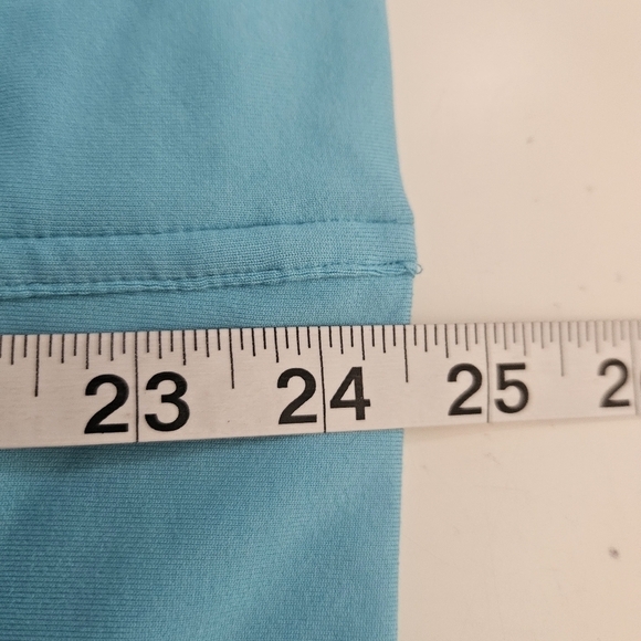 Foot Joy Womens S Golf Jacket Zip Up Track Style Aqua - Picture 10 of 12